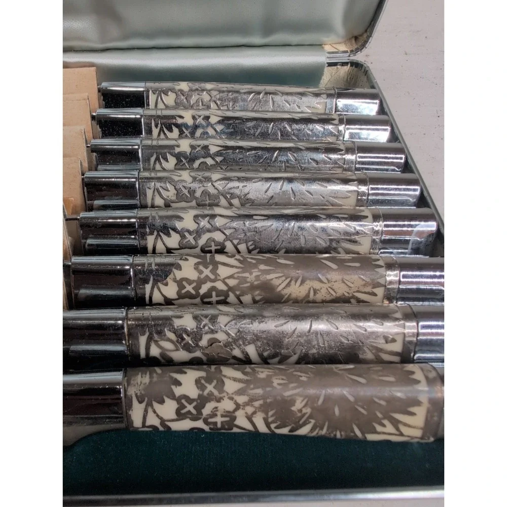 Vintage Carvel Hall Fine Cutlery by Briddell Steak Knife Set of 8